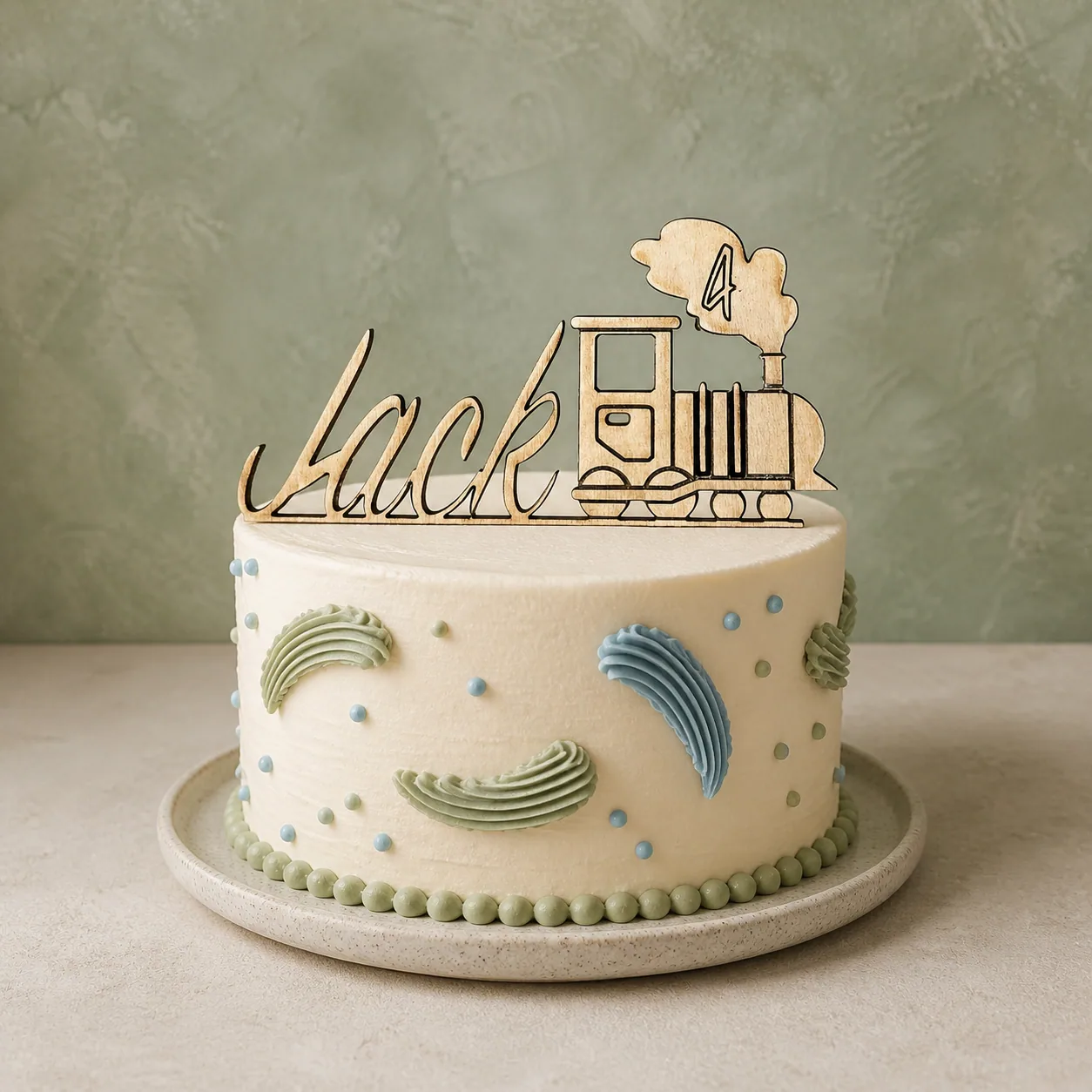 Personalised Kids Cake Topper